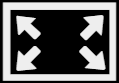 Vollbild-Symbol oben Rechts